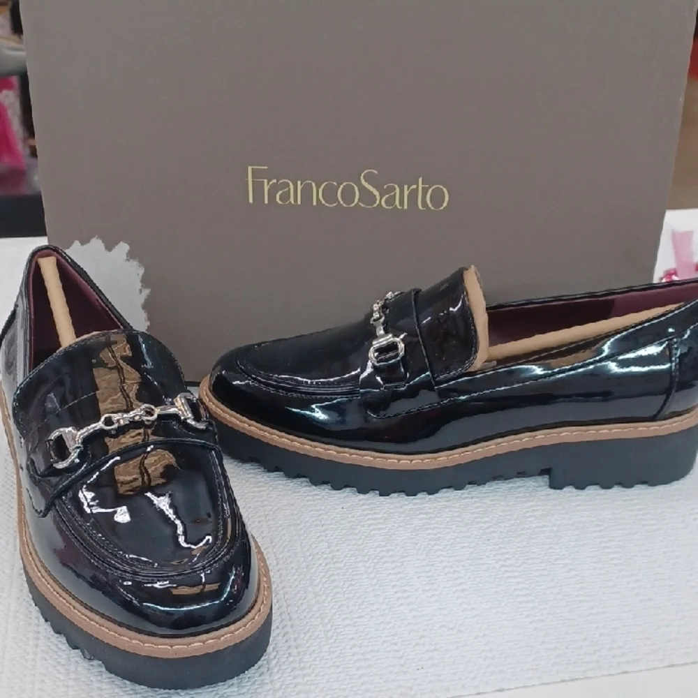 Franco Sarto Collette Patent Loafer NIB
